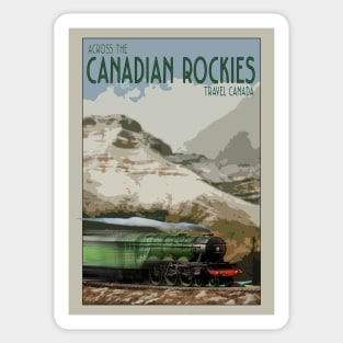 Retro Railway Travel Canada_04 Sticker